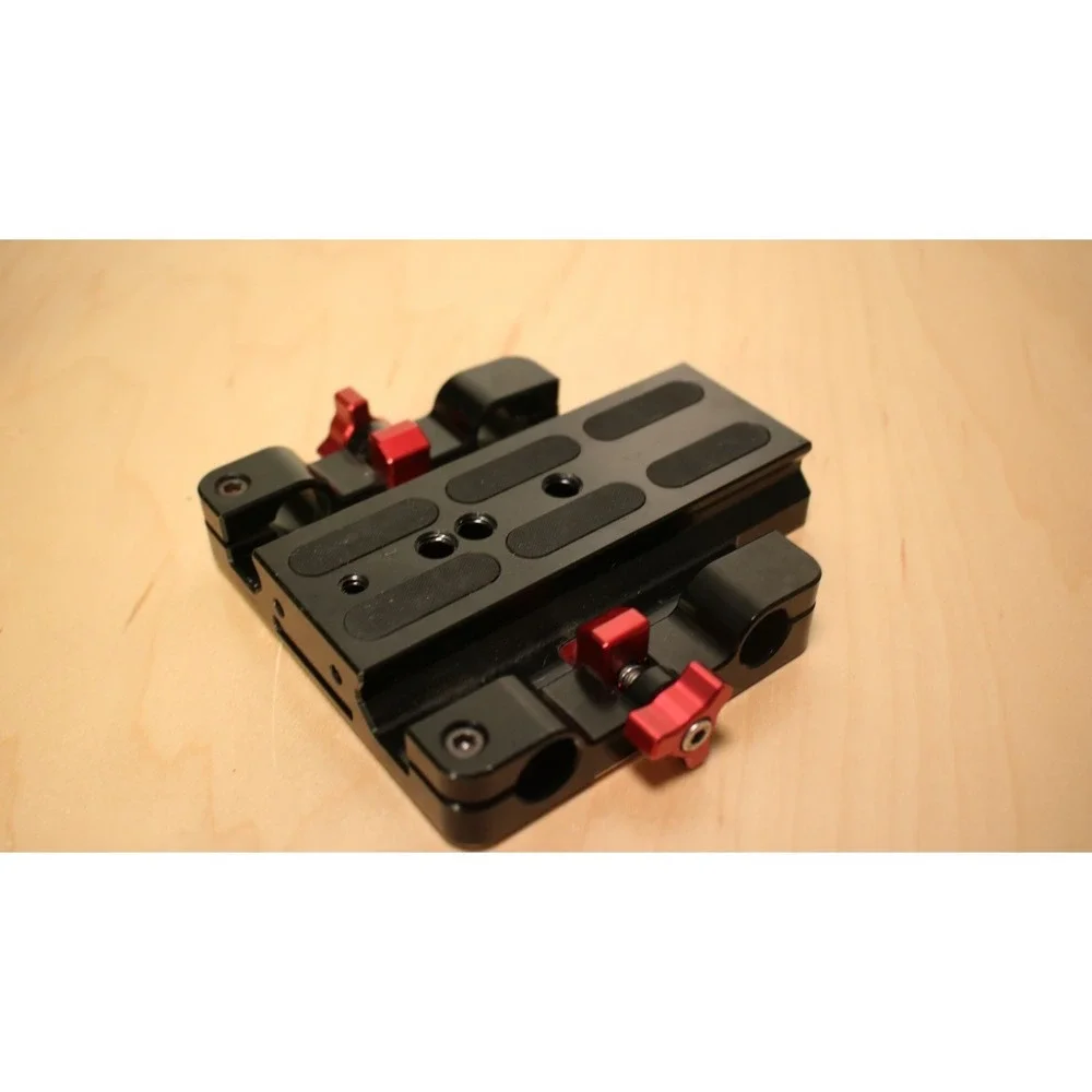 Zacuto Studio Baseplate C100 C300 C500 15mm Rod Support Camera Rig